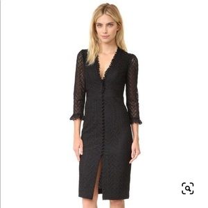 Jill Stuart embellished floral midi dress